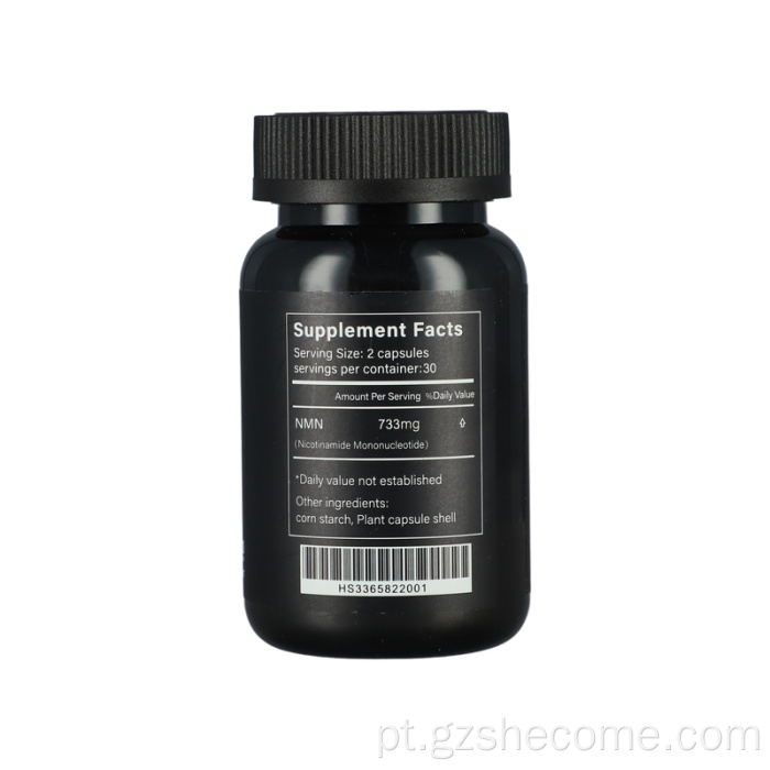 NAD Suplemento Melhora o desempenho atlético NMN cápsulas